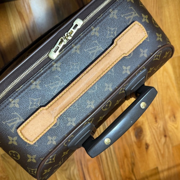 Louis Vuitton Pegase 45 Rolling travel bag monogram duster Carryall Carryon - Picture 8 of 16